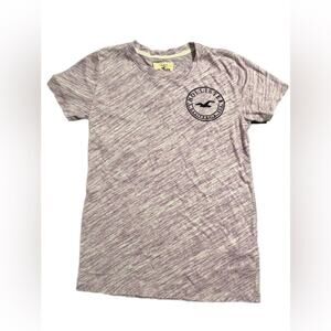 Hollister Space Dye Short-Sleeve T-shirt Purple Sz Extra Small